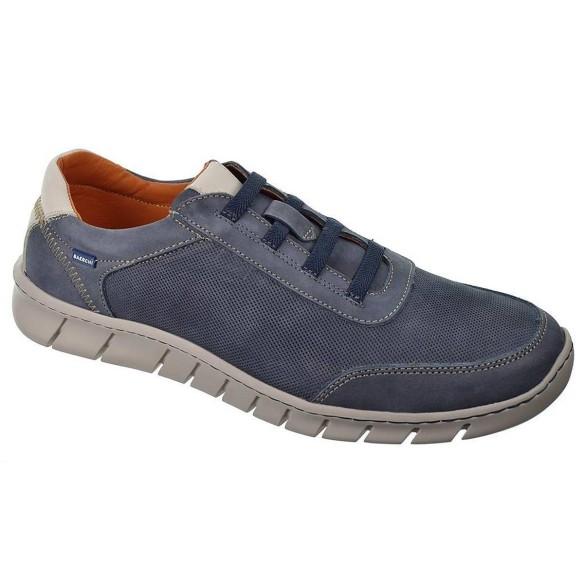 9000 Baerchi Zapato casual piel nobuck con plantilla acolchada. Elásticos en empeine. Suela antideslizante.