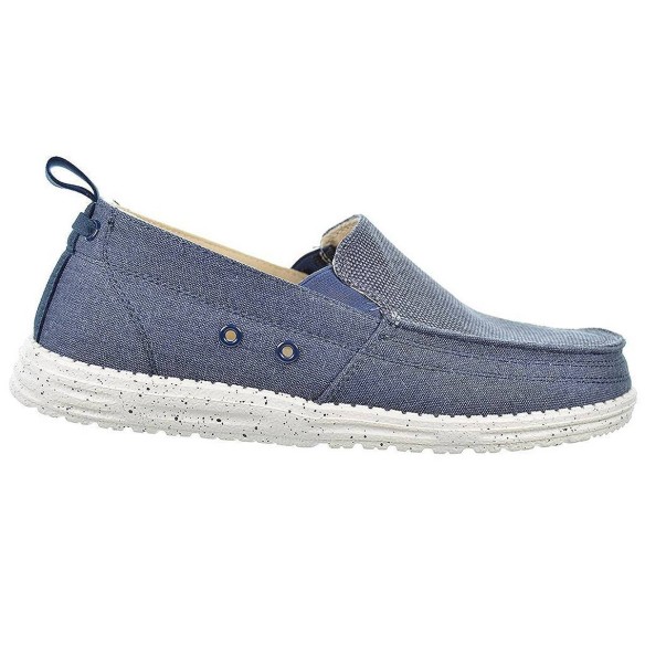 231705  Luigi Swedenkle Zapato lona con elásticos en ambos lados. Plantilla acolchada extraíble, muy confortable.