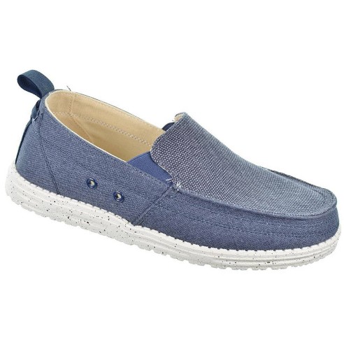 231705  Luigi Swedenkle Zapato lona con elásticos en ambos lados. Plantilla acolchada extraíble, muy confortable.