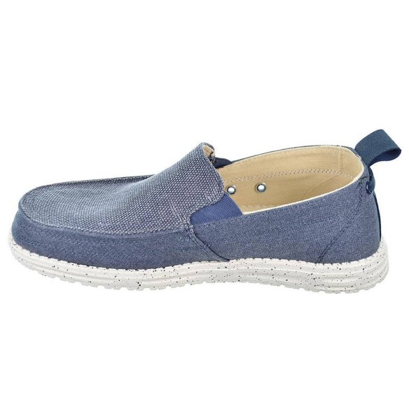 231705  Luigi Swedenkle Zapato lona con elásticos en ambos lados. Plantilla acolchada extraíble, muy confortable.