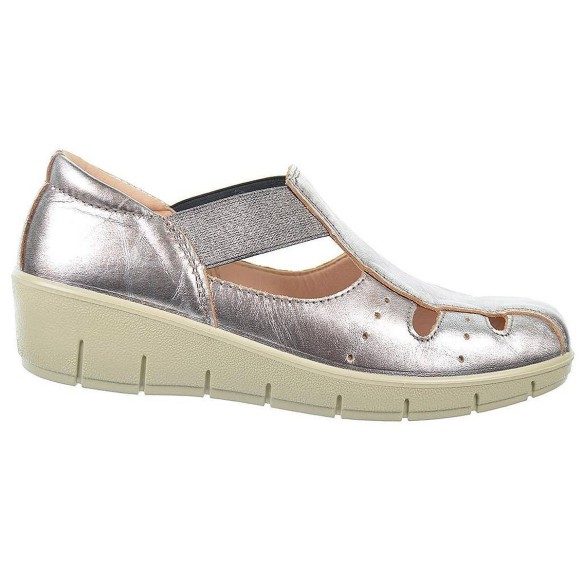 17118 Laura Azaña Zapato Piel Confort con Cuña para Mujer Laura Azaña Shoes - 1