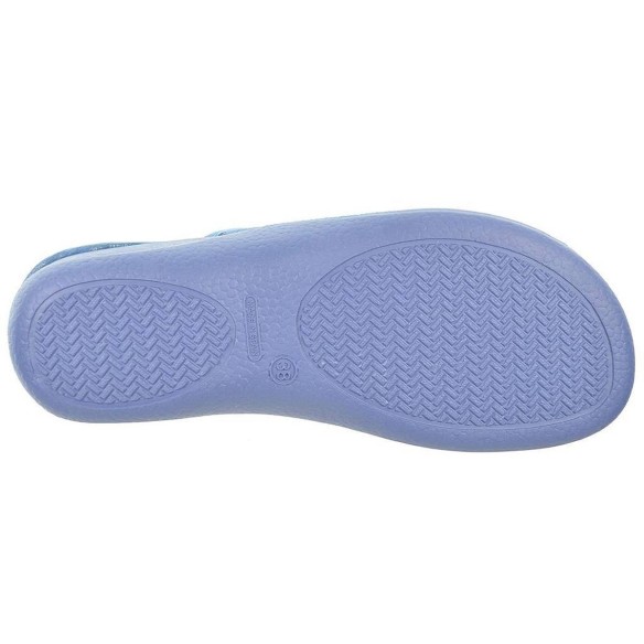 317 Cmconfort Zapatilla textil destalonada con puntera abierta, plantilla textil acolchada. Piso de goma antideslizante.