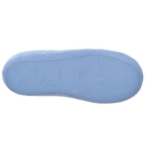 Cmconfort Zapatilla rizo destalonada. Plantilla acolchada. Piso de goma antideslizante. para casa por su comodidad al caminar.