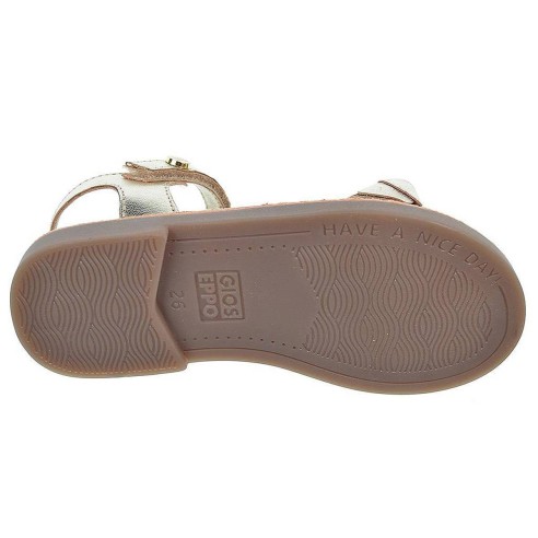 65831 Itatim Gioseppo Sandalia piel con velcro. Plantilla en piel acolchada. Suela antideslizante. Eventos y ceremonias.