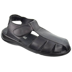 933 Duendy Sandalia piel con cierre en velcro. Plantilla acolchada en piel y suela ligera y flexible.  Para pies delicados. 2