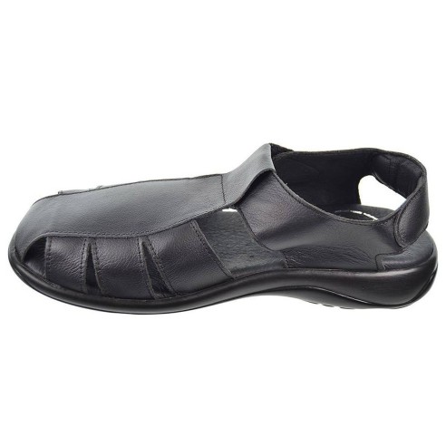 933 Duendy Sandalia piel con cierre en velcro. Plantilla acolchada en piel y suela ligera y flexible.  Para pies delicados.