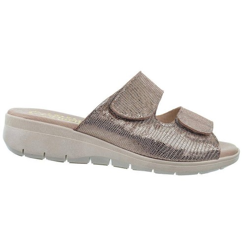 400 Miba Zueco Confort Piel Velcro Pies delicados Mujer Miba - 1