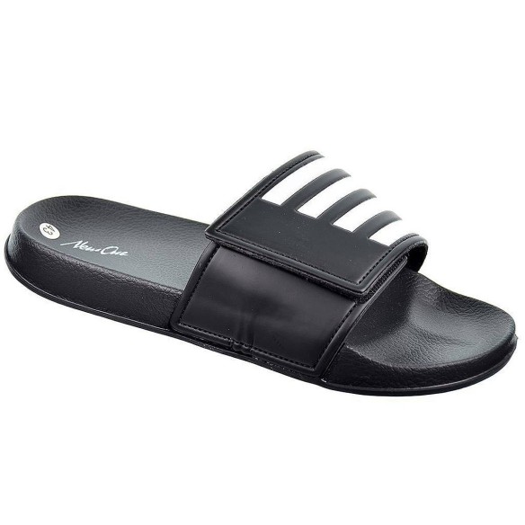 K23043 Kelara Chancla tipo Zueco con pala en sintético y forrado textil con velcro. Suela muy ligera y flexible. Playa o piscina