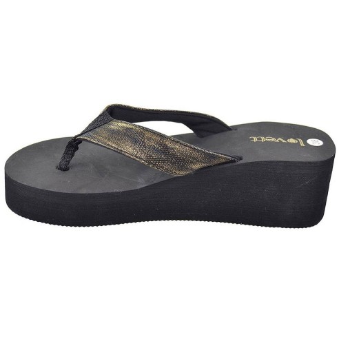 K23072 Kelara Esclava playa textil. Piso de Eva Termoconformada en plataforma con cuña. Ya puedes presumir este verano.