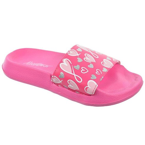 Guapa Nicoboco Chancla Zueco. Pala sintético y forrado en textil acolchado. Piso de caucho ligero y flexible. Playa y piscina.