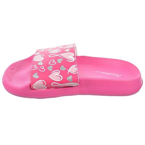 Guapa Nicoboco Chancla Zueco. Pala sintético y forrado en textil acolchado. Piso de caucho ligero y flexible. Playa y piscina.