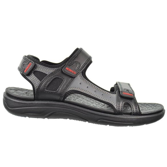 Zipi Nicoboco Sandalia californiana en textil y sintético, Velcro ajustable Suela y planta de muy ligera y flexible. Para Verano