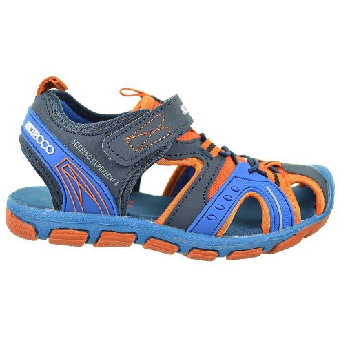 Toe23 Nicoboco Sandalia sintética. Forro nylon acolchado y planta en sintético. Velcro. antideslizante. Para montaña, playa...