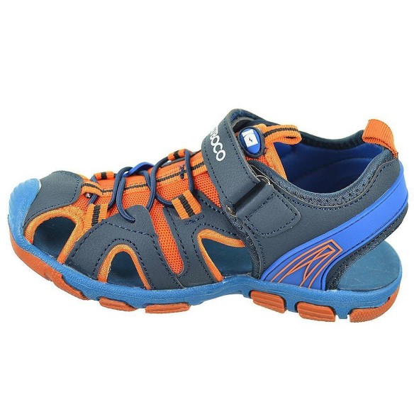 Toe23 Nicoboco Sandalia sintética. Forro nylon acolchado y planta en sintético. Velcro. antideslizante. Para montaña, playa...