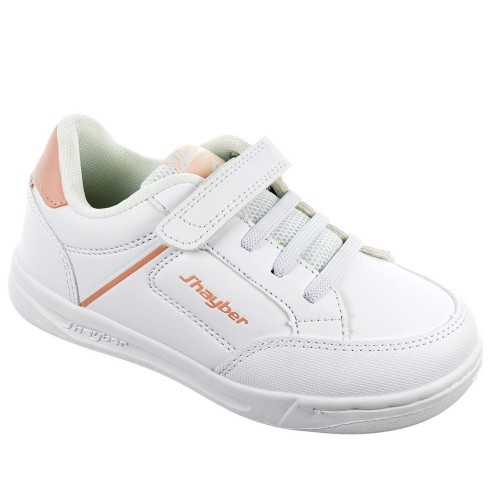 Covico J´hayber Deportivo Colegial sintético. Forro y plantilla textil acolchado. Cordones elásticos y velcro. antideslizante.