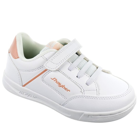 Civico J´hayber Deportivo Colegial sintético
Forro y plantilla textil acolchado. Cordones elásticos y velcro. Antideslizante