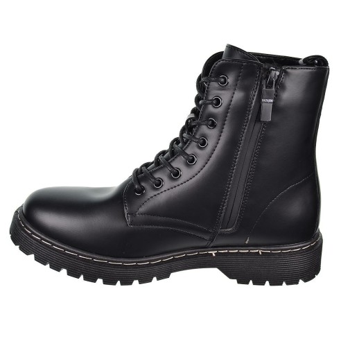 Andy Isteria Bota sintética. Forro y plantilla textil. Cremallera interior y cordones antideslizante.