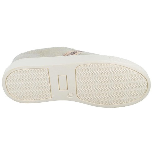 2412 Crecendo Sneaker sintético metalizado. Forro y plantilla textil acolchado. Cordones Piso de goma antideslizante.