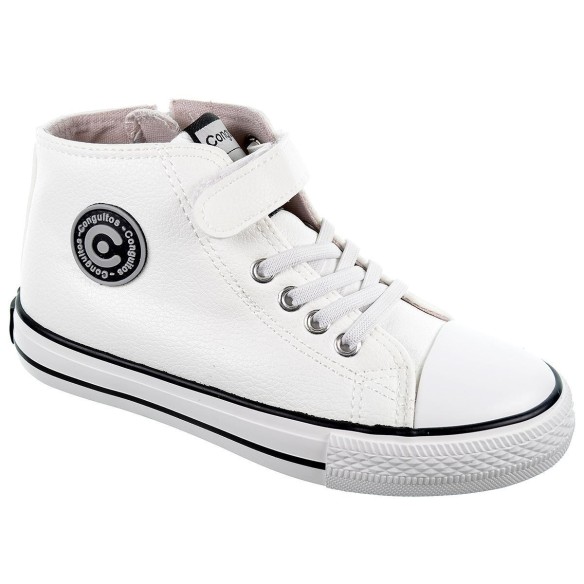 283007 Conguitos Zapatilla Bota sintético Cierre en cordones y cremallera interior. Plantilla textil acolchada. antideslizante