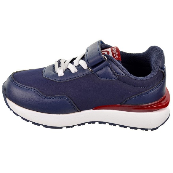 247004 Conguitos Deportivo Luces en sintético y textil. Cordones elásticos y velcro . Forro y plantilla textil acolchado. Luces