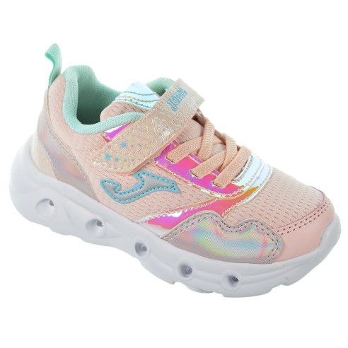 STARJR2307 Joma Deportivo Luces en sintético y textil. Forro y plantilla en textil, cierre con velcro y cordones elásticos.