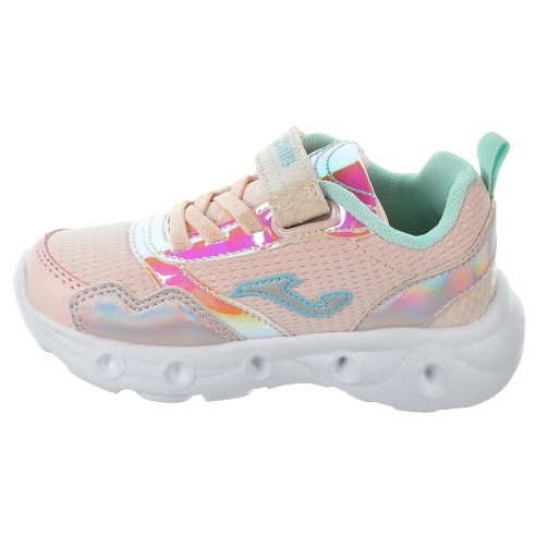 STARJR2307 Joma Deportivo Luces en sintético y textil. Forro y plantilla en textil, cierre con velcro y cordones elásticos.