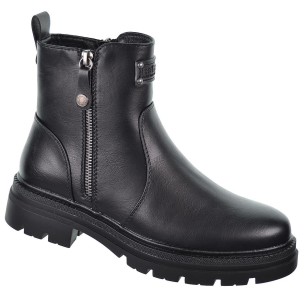 171002 Refresh Botín Sintético vegano. Cremallera decorativa. Forro textil acolchado. Piso grueso goma antideslizante y flexible 2