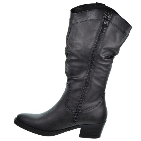 171412 Refresh Botín Cowboy Textil Tacón Ancho Mujer Refresh - 6