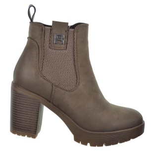 171264 Refresh Botín sintético y textil. Forro cremallera interior y elástico exterior. tacón ancho de 8cm.aprox. antideslizante 2