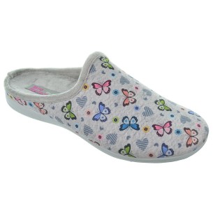 13234 Biorelax Zapatilla de Casa destalonada en textil. suave plantilla extraíble acolchada confort. Antideslizante 2