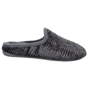 30541 Cmconfort Zapatilla de Casa. Destalonada en textil  plantilla extraíble acolchada. goma antideslizante, ligero y flexible.