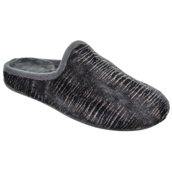 30541 Cmconfort Zapatilla de Casa. Destalonada en textil  plantilla extraíble acolchada. goma antideslizante, ligero y flexible.