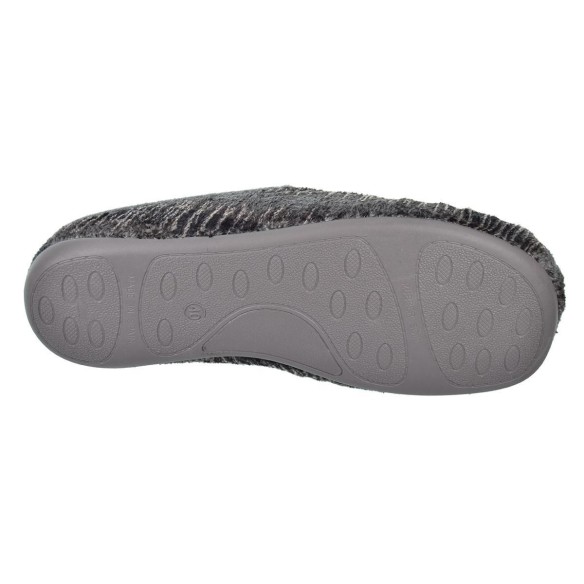30541 Cmconfort Zapatilla de Casa. Destalonada en textil  plantilla extraíble acolchada. goma antideslizante, ligero y flexible.