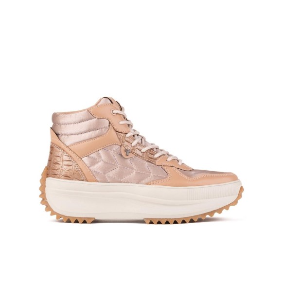 Solaise Yumas Botín Botín en microfibra y nylón, forro en textil y plantilla confort látex . Cierre en cordones