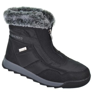 Inter Nicoboco Botín serraje sintético y nylon. membrana waterproof, acolchado.  Collarín de pelo. Cremallera.  Antideslizante. 2