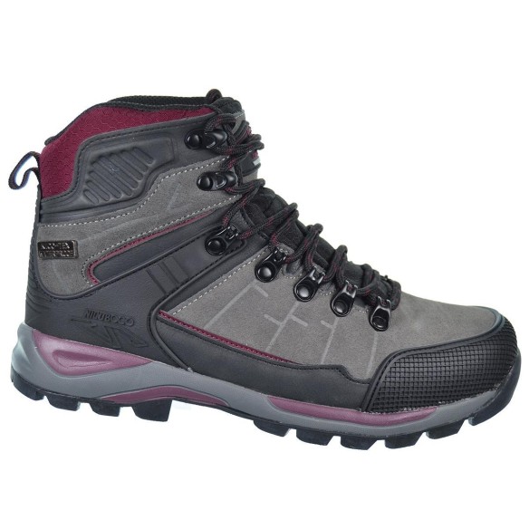 Cumbre Nicoboco Bota de Montaña estilo trekking. Serraje membrana waterproof. Interior textil, plantilla extraíble. Cordones