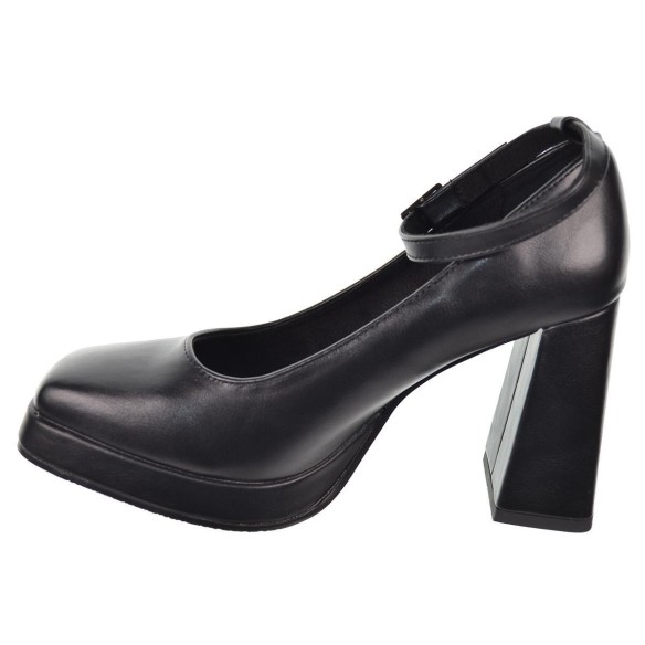 23175 Isteria Zapato en sintético . forro textil. Piso forrado sintético vegano. con plataforma Tacón ancho. Antideslizante.