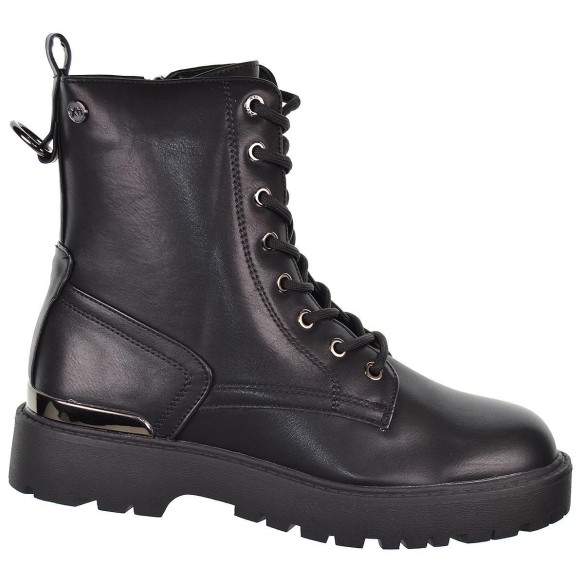 150583 Xti Kids Botín sintético. Forro y plantilla textil acolchado.  cremallera y cordones . Piso de goma antideslizante.