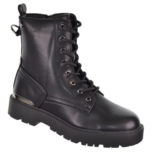 150583 Xti Kids Botín sintético. Forro y plantilla textil acolchado.  cremallera y cordones . Piso de goma antideslizante.