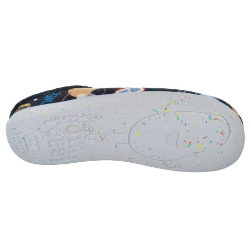 Galston Hot Potatoes Zapatilla Casa Corte estampado de fieltro y planta afelpada. Plantilla extraíble 100% reciclado. Caucho.