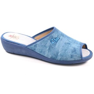 10223 Cmconfort Chancla 10223 CM Confort. Chancla textil con puntera abierta. Plantilla acolchada para un máximo confort. Piso c