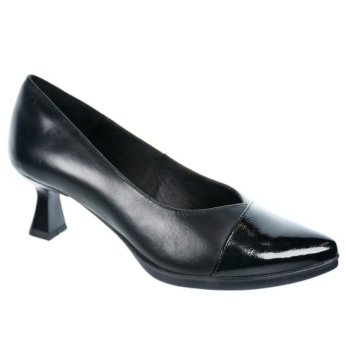 Maia16 Desireé Zapato salón Piel. puntera en charol, Forro textil y plantilla acolchada transpirable. Tacón alto. Antideslizante