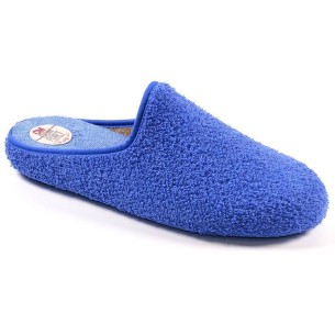 316 Cmconfort Chancla Chancla textil de estar por casa textil. Plantilla interior confort y suela de goma antideslizante, muy fl