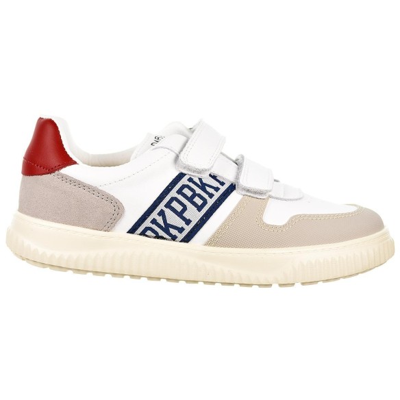 200906 Pablosky Sneaker Piel. forro sin costuras , plantilla extraíble y doble velcro. Suela antideslizante, muy flexible.