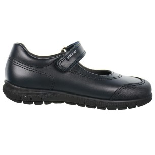 348220 Pablosky Zapato Piel Colegial. Forro y plantilla textil transpirable. Velcro. Suela antideslizante