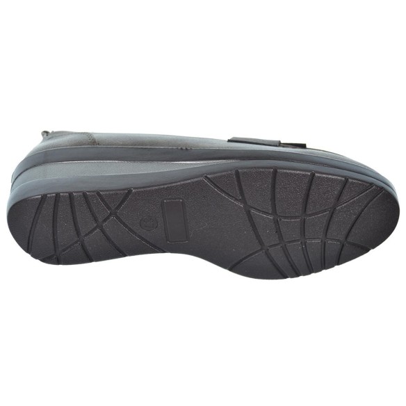 25333 Amarpies Zapato Confort estilo mocasín en sintético. Plantilla acolchada extraíble. Suela de caucho cuña ligera y flexible