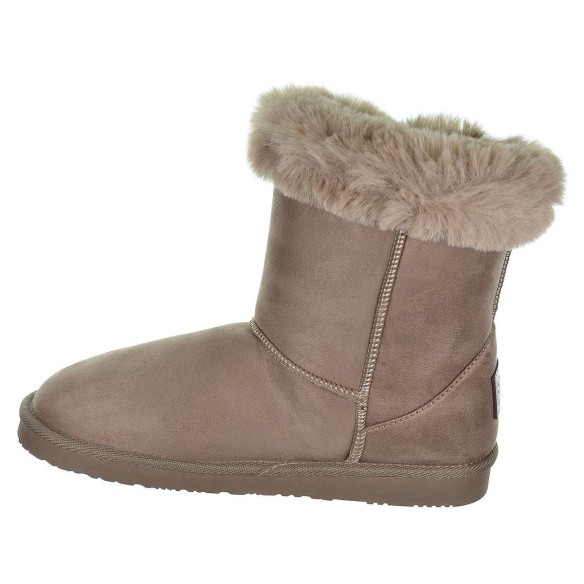 542065 B&W Bota Australiana textil Repelente al agua. Forro borreguillo, suela  antideslizante.