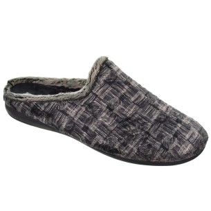 13890 Biorelax Zapatilla Casa. Destalonada en textil. Plantilla extraíble acolchada. Máximo confort. Suela goma antideslizante 2