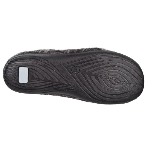 13890 Biorelax Zapatilla Casa. Destalonada en textil. Plantilla extraíble acolchada. Máximo confort. Suela goma antideslizante