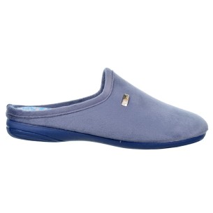 13134 Biorelax Zapatilla Casa. Destalonada en textil. Plantilla extraíble acolchada. Máximo confort. Suela goma antideslizante